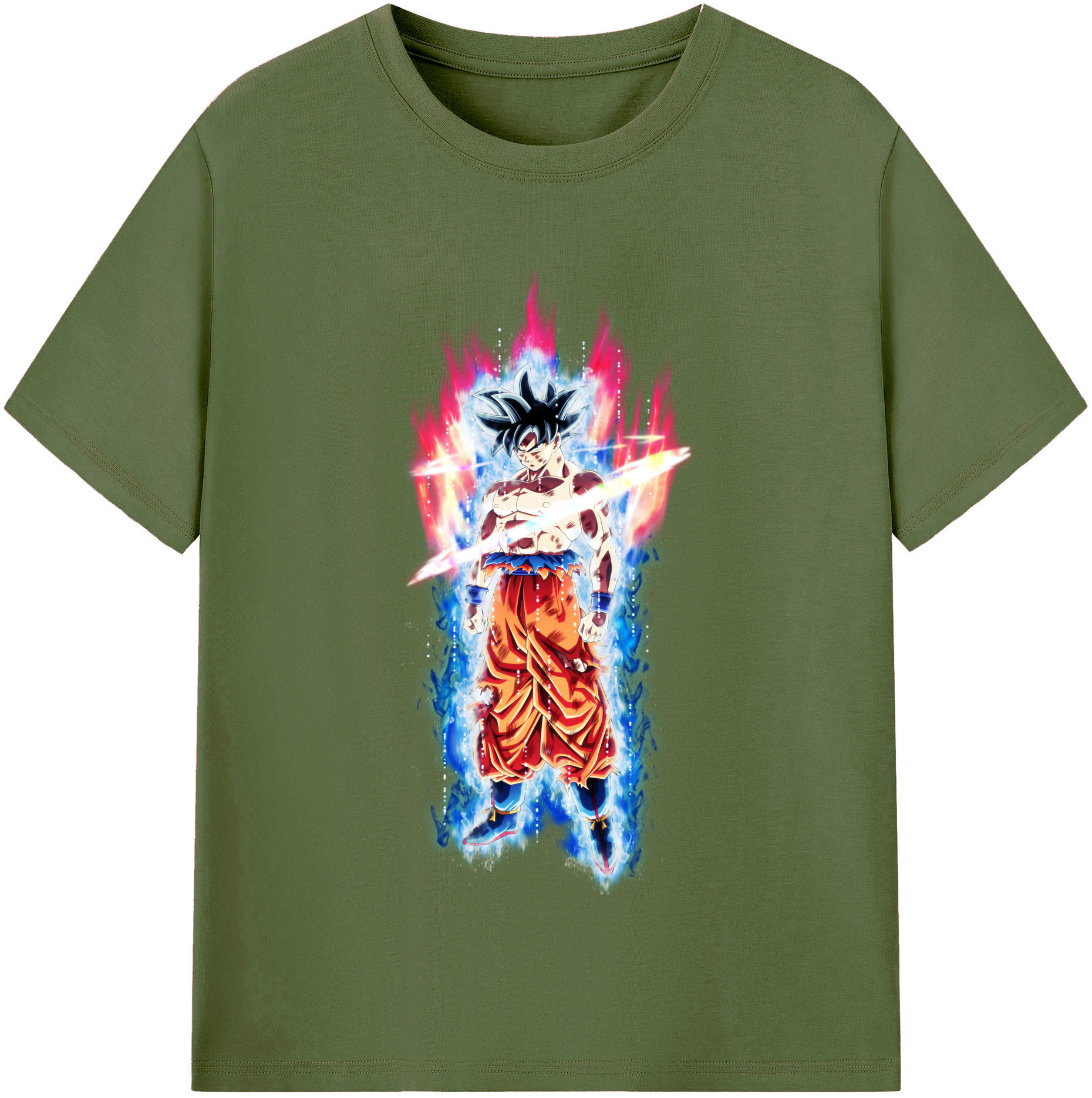 （画像用） ドラゴンボール 孫悟空（そん ごくう）Son Goku カカロット DRAGON BALL Kakarotto 綿100％半袖Tシャツ（フロントプリント）